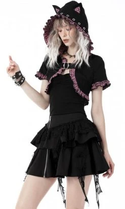 DARK IN LOVE Mesmerise | CROPPED HOODIE -Punk Rave Store BW105 12 293dc0c4 89c8 4529 8e64 2380aae64890 700x700