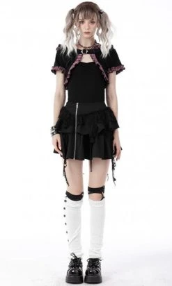 DARK IN LOVE Mesmerise | CROPPED HOODIE -Punk Rave Store BW105 7 ff63b5a5 820d 45c8 8601 9ddc9b7e8e1b 700x700