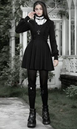 PUNK RAVE Dark Cathedral | DRESS* -Punk Rave Store OPQ 877LQF BK 2 28ee9411 9715 455f ade0 7929f9123eae 700x700