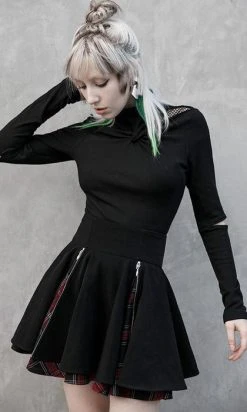 PUNK RAVE Defiance | PLEATED SKIRT -Punk Rave Store OPQ 948BQF BK RD 5 77361601 33e9 4de5 9181 5a358b248f37 700x700