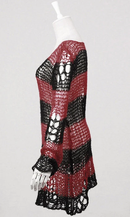 PUNK RAVE Distressed Summon | KNIT SWEATER 13 PUNK RAVE Distressed Summon | KNIT SWEATER - Image 11