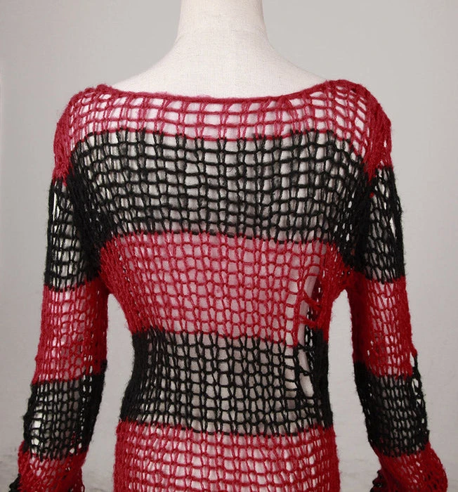 PUNK RAVE Distressed Summon | KNIT SWEATER 16 PUNK RAVE Distressed Summon | KNIT SWEATER - Image 14