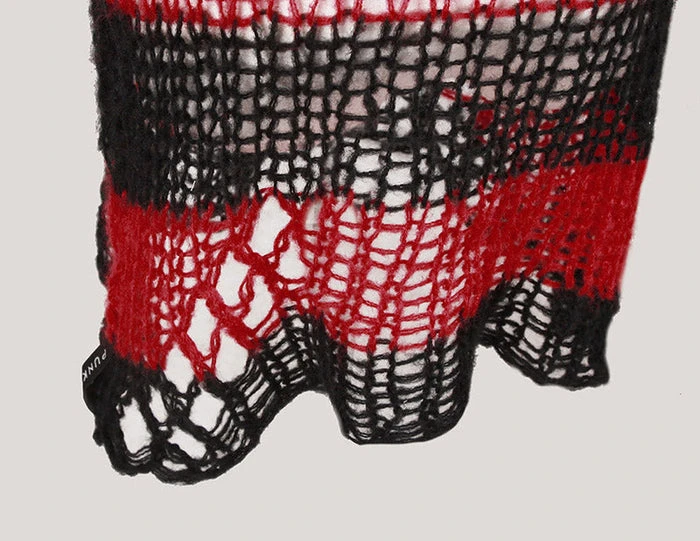 PUNK RAVE Distressed Summon | KNIT SWEATER 17 PUNK RAVE Distressed Summon | KNIT SWEATER - Image 15