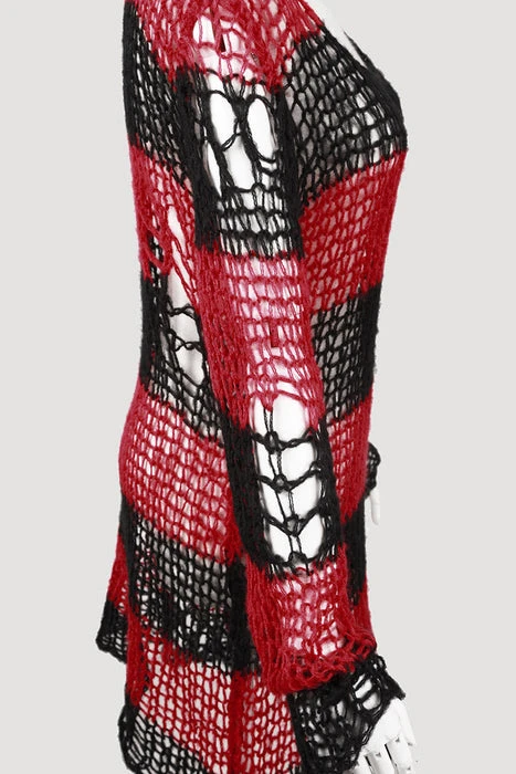 PUNK RAVE Distressed Summon | KNIT SWEATER 18 PUNK RAVE Distressed Summon | KNIT SWEATER - Image 16