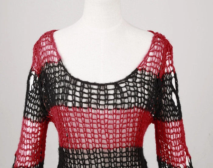 PUNK RAVE Distressed Summon | KNIT SWEATER 19 PUNK RAVE Distressed Summon | KNIT SWEATER - Image 17