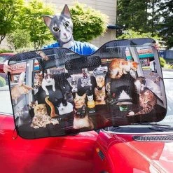 ARCHIE MCPHEE Car Full Of Cats | AUTO SUNSHADE -Punk Rave Store accoutrements car full of cats auto sunshade 1 17ad127a 6291 4f61 919a 784ded179b98 700x700
