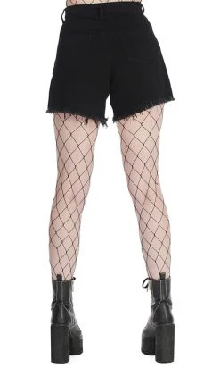 BANNED ALTERNATIVE Blackwell | SHORTS -Punk Rave Store banned alternative blackwell shorts 3 700x700