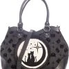 BANNED ALTERNATIVE Lunar Sisters [Black] | HANDBAG* -Punk Rave Store banned apparel lunar sisters black handbag 1 2779e77e 4c51 4d0a 902f e891107134bd 700x700