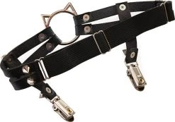 BANNED ALTERNATIVE Sparklers | LEG GARTER -Punk Rave Store banned apparel sparklers leg garter 2 ee121580 8dec 4429 841e 73ceaa1a01b9 700x700