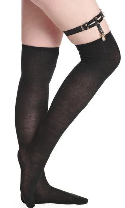 BANNED ALTERNATIVE Sparklers | LEG GARTER -Punk Rave Store banned apparel sparklers leg garter 3 1ee9a7f0 9867 4f62 b35e 18cf4f0efe45 700x700