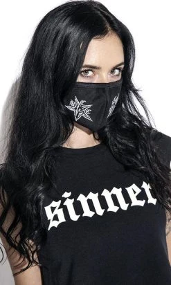 BLACKCRAFT BCC Goat | FACE MASK** -Punk Rave Store blackcraft goat face mask 4 aefd44ef 4422 4ef6 aa35 25c10669a9be 700x700