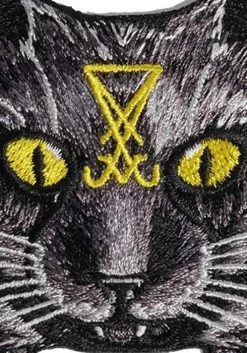BLACKCRAFT Lucifer The Cat | EMBROIDERED PATCH* -Punk Rave Store blackcraft lucifer the cat embroidered patch 1 ee43aae7 dffa 450b 8810 3f6c369b0506 700x700