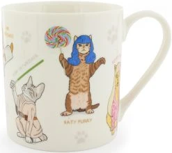 GINGER FOX Celebri Cats | MUG -Punk Rave Store collectables celebri cats mug 2 31a67c74 132d 4911 add5 cc0c90d81bf6 700x700