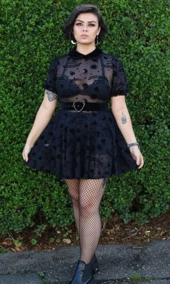 COLLECTIF Ana Ouija [Mesh] | SKATER DRESS** -Punk Rave Store collectif ana ouija mesh skater dress 4 a7c1ee7a 972a 4a16 adba c43c9be8ae5f 700x700