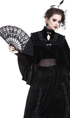 DARK IN LOVE Gothic Black Lace | FAN -Punk Rave Store dark in love gothic black lace fan 3 7fba929b a9ce 4124 9bd0 eb78efcb119b 700x700