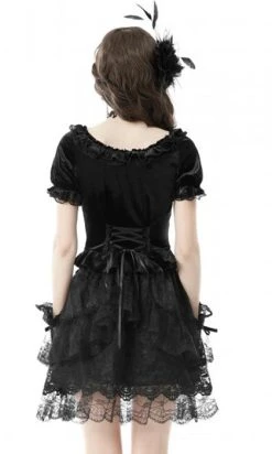 DARK IN LOVE Rosaline | VELVET TOP -Punk Rave Store dark in love gothic frilly velvet top 10 b266d51c 0acf 4514 b7c7 5cb093408246 700x700