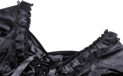 DARK IN LOVE Rosaline | VELVET TOP -Punk Rave Store dark in love gothic frilly velvet top 11 cb315009 71cc 4897 90d9 7029b26f5981 700x700