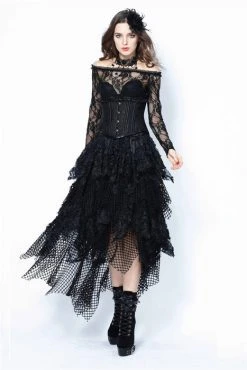 DARK IN LOVE Chaotic Mesh | SKIRT* -Punk Rave Store dark in love punk messy skirt 11 39bcdff7 e988 43fe 814c 6abb87d684ce 700x700