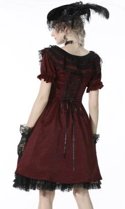 DARK IN LOVE Victoria [Red] | RUFFLE DRESS* -Punk Rave Store dark in love victoria red ruffle dress 10 c7981132 f9f0 4a31 a8b4 5d7e876e4a54 700x700