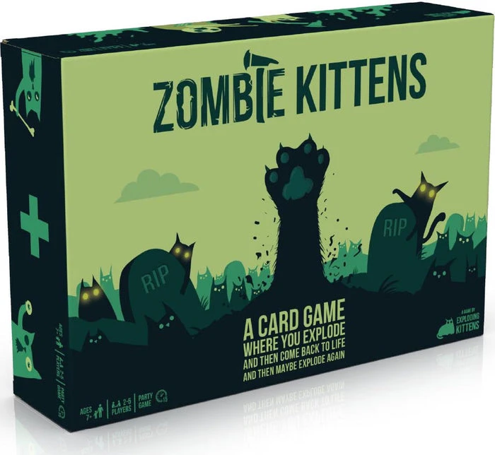 EXPLODING KITTENS Zombie Kittens | PARTY GAME 3 EXPLODING KITTENS Zombie Kittens | PARTY GAME