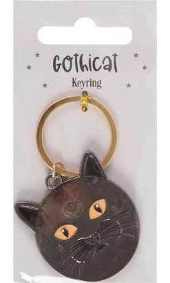 GOTHIC GIFTS Gothicat | KEYRING -Punk Rave Store gothic gifts gothicat keyring 3 d6f45dd9 2c62 40f0 9e6b 309d092cd1bf 700x700