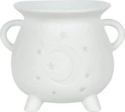 GOTHIC GIFTS White Mystical Moon | CAULDRON OIL BURNER* -Punk Rave Store gothic gifts white mystical moon cauldron oil burner 1 56c9b470 e983 4ad8 8207 29276a038bbd 700x700