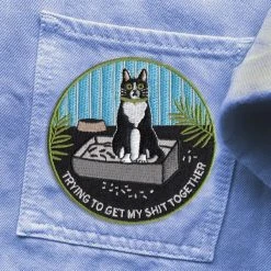 GROOVY THINGS Trying Cat | PATCH -Punk Rave Store groovy things trying cat patch 2 9adc73fa a482 4532 93a0 3765db48ba1d 700x700