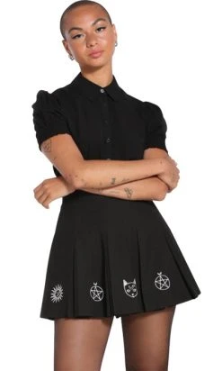 HELL BUNNY Dawn | MINI SKIRT -Punk Rave Store hell bunny dawn mini skirt 1 52759553 4132 4a9a 9c04 afc8266f99f4 700x700
