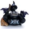 HOMEWARES Black Cat Cauldron | TEA LIGHT HOLDER -Punk Rave Store homewares black cat cauldron tea light holder 1 7f3fbc3d e883 4b63 a813 6d9f18fb5d61 700x700