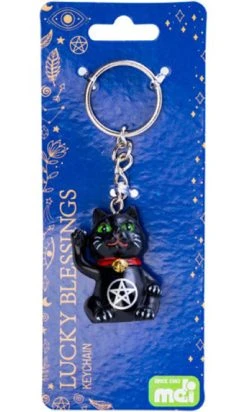 HOMEWARES Black Cat Pentacle | KEYCHAIN -Punk Rave Store homewares black cat pentacle keychain 1 cfa50907 a5e5 4804 bf5d d976537b0188 700x700