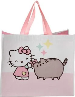HOMEWARES Hello Kitty & Pusheen | THE CAT REUSABLE SHOPPING BAG -Punk Rave Store homewares hello kitty pusheen the cat reusable shopping bag 7 38b57dff 0b65 4bf4 816a 3deacd55ecc7 700x700