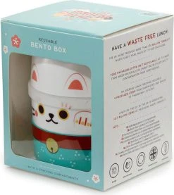 HOMEWARES Maneki Neko Lucky Cat | BENTO LUNCH BOX -Punk Rave Store homewares maneki neko lucky cat bento lunch box 10 db15b900 4fa0 4c9b 9afc 0322b3280080 700x700