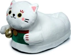 HOMEWARES Maneki Neko Lucky Cat | SLIPPERS* -Punk Rave Store homewares maneki neko lucky cat slippers 5 86610ddd 99d5 4876 b0b0 1a5f981efc8e 700x700