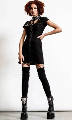 KILLSTAR All Attitude [Black] | CUT-OUT DRESS**
