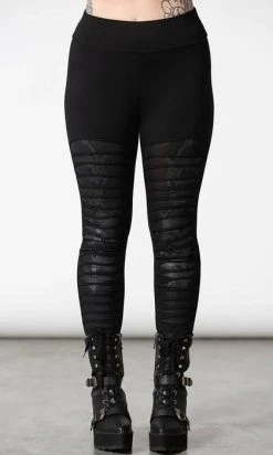 KILLSTAR Assent | SLASHED LEGGINGS*