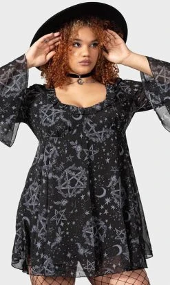 KILLSTAR Astral Willow | DRESS 23 KILLSTAR Astral Willow | DRESS -Punk Rave Store killstar astral willow dress 10 700x700