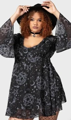 KILLSTAR Astral Willow | DRESS 15 KILLSTAR Astral Willow | DRESS -Punk Rave Store killstar astral willow dress 7 700x700