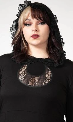 KILLSTAR Besome Hooded | MAXI DRESS* -Punk Rave Store killstar besome hooded maxi dress 8 46bab871 3f5d 4f3d 8c08 f0e9da203f1c 700x700