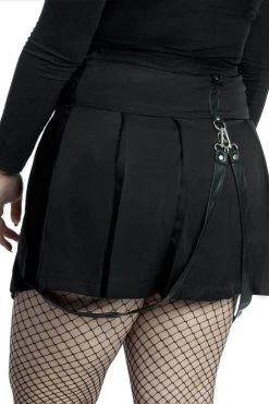 KILLSTAR Blaire B*tch | MINI SKIRT -Punk Rave Store killstar blaire bitch mini skirt 02 700x700