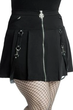 KILLSTAR Blaire B*tch | MINI SKIRT -Punk Rave Store killstar blaire bitch mini skirt 05 700x700