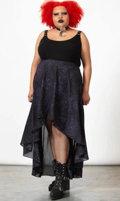 KILLSTAR Corene Chiffon | MAXI SKIRT -Punk Rave Store killstar corene chiffon maxi skirt 6 ea8319bc 873d 4f7b 8280 14815789379a 700x700