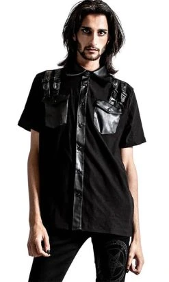 KILLSTAR Daze [Black] | BUTTON-UP SHIRT**
