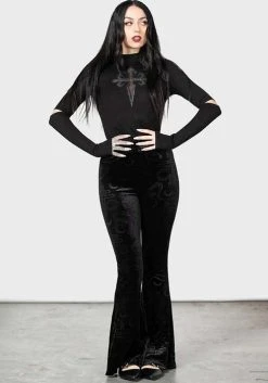 KILLSTAR Fang | FLARES -Punk Rave Store killstar fang flares 2 9cd0b112 c6e5 4de5 a388 f8c97795dda4 700x700