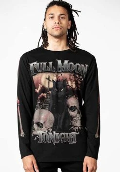 KILLSTAR Full Moon | LONG SLEEVE TOP -Punk Rave Store killstar full moon long sleeve top 5 927afe98 b96e 4542 941d 9f9c3b4651e0 700x700