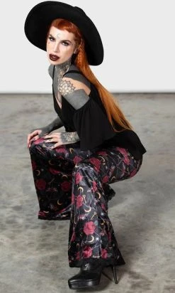 KILLSTAR Glinda | FLARES -Punk Rave Store killstar glinda flares 3 2e284c40 4122 489c 9d99 7a4df1ccdb63 700x700