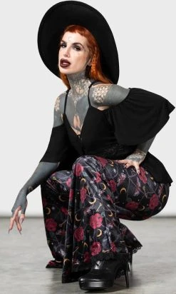 KILLSTAR Glinda | FLARES -Punk Rave Store killstar glinda flares 4 8fc2cd60 01ad 4a10 a271 f6baf24680af 700x700