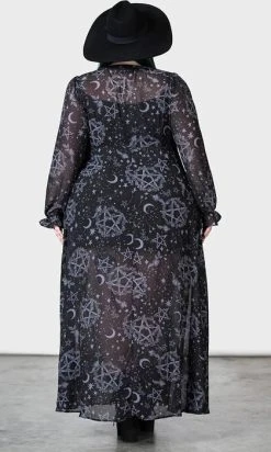 KILLSTAR Lauma | MAXI DRESS -Punk Rave Store killstar lauma maxi dress 11 700x700