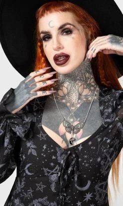 KILLSTAR Lauma | MAXI DRESS -Punk Rave Store killstar lauma maxi dress 2 700x700