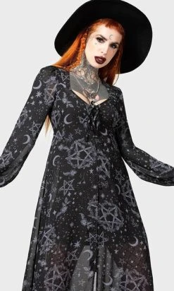 KILLSTAR Lauma | MAXI DRESS -Punk Rave Store killstar lauma maxi dress 3 700x700