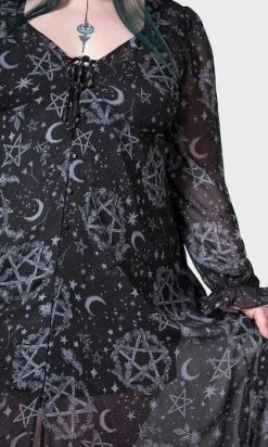 KILLSTAR Lauma | MAXI DRESS -Punk Rave Store killstar lauma maxi dress 7 700x700